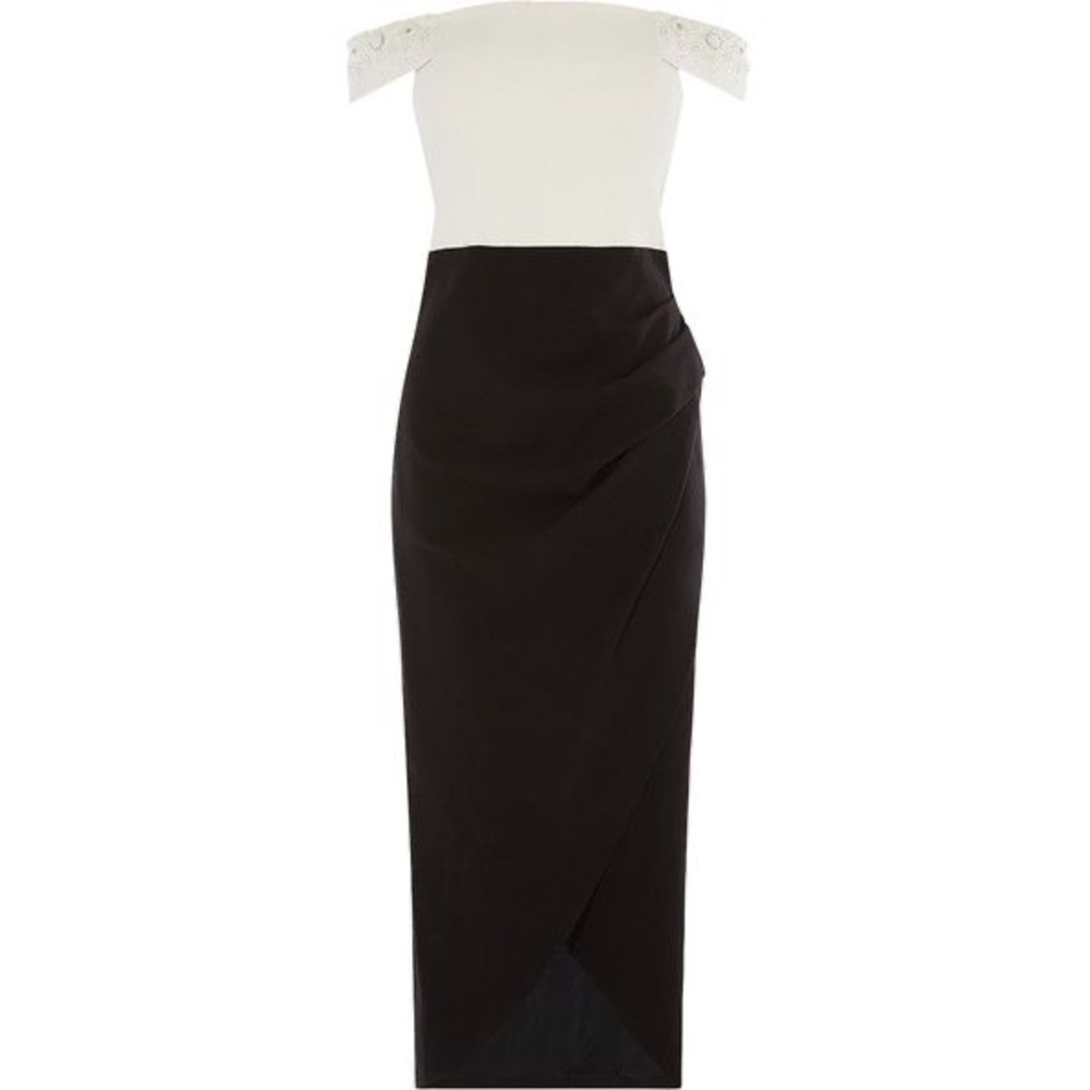 off shoulder embellished Karen Mullen dress